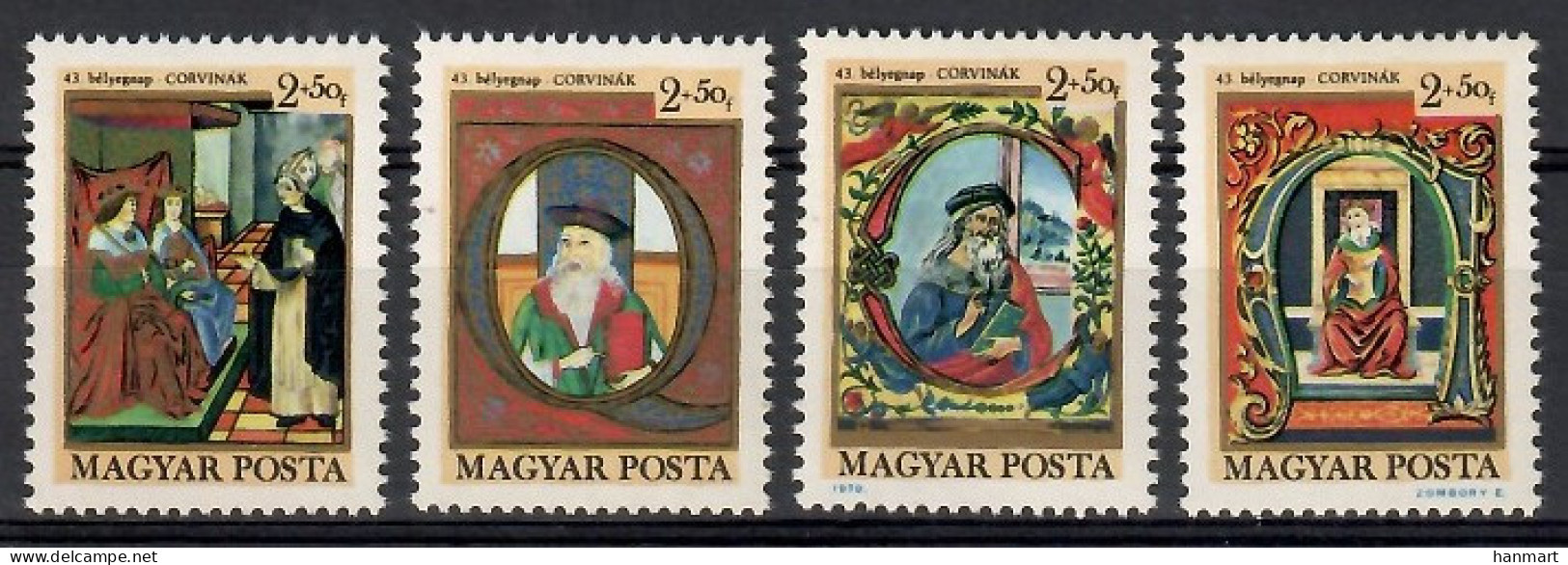 Hungary 1970 Mi 2607-2610 MNH  (ZE4 HNG2607-2610) - Tag Der Briefmarke