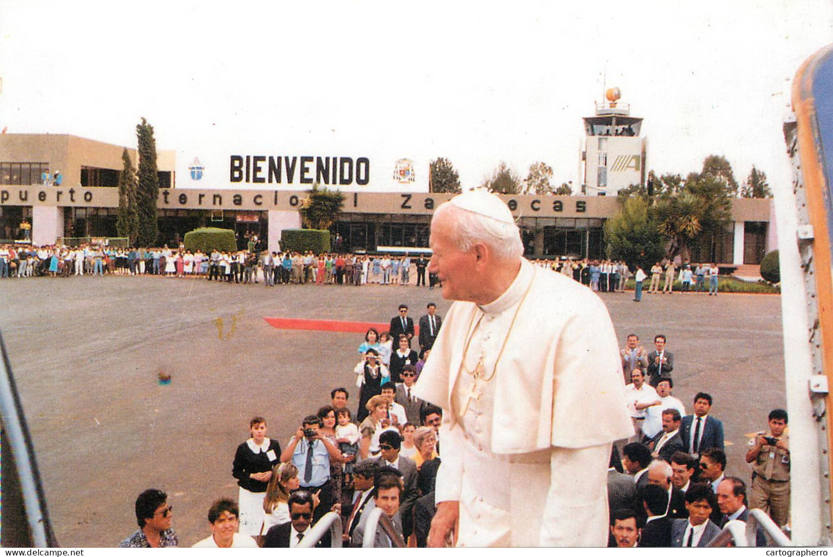 Pope John Paul II Papal Travels Postcard Zacatecas - Päpste