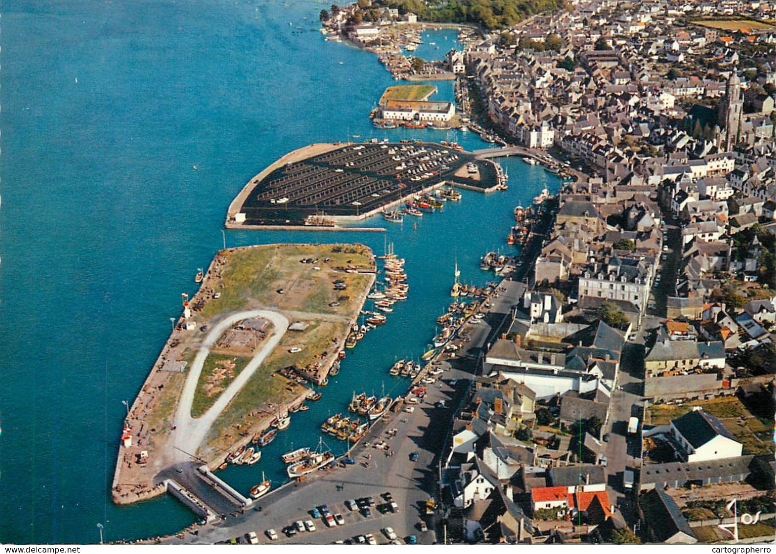 Navigation Sailing Vessels & Boats Themed Postcard Le Croisic Harbour - Veleros