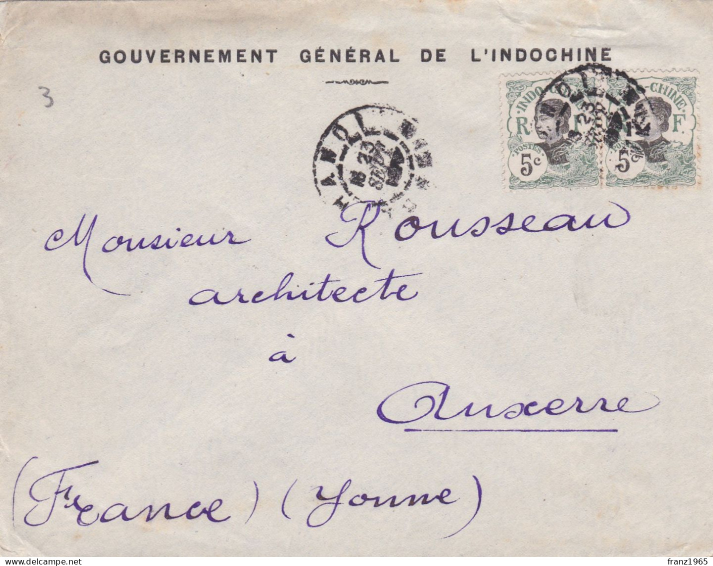 From Indochina To France - (Hanoi) - Briefe U. Dokumente