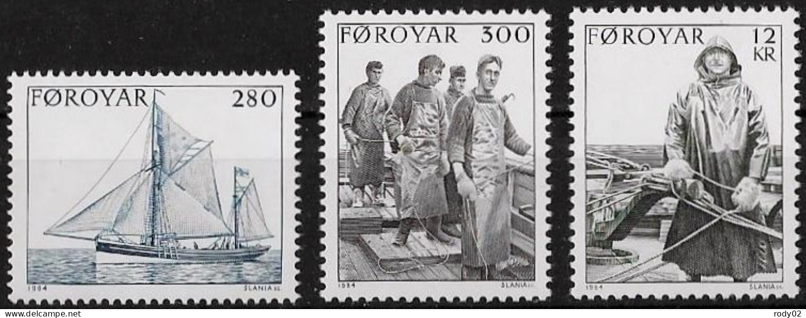 FEROE - PECHE - N° 97 A 99 - NEUF** MNH - Faroe Islands