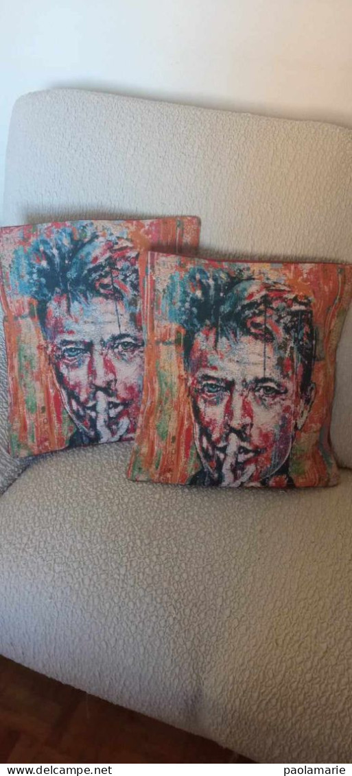 Housses De Coussins De 40x40 Cm Mettant En Avant David Bowie - Sonstige & Ohne Zuordnung