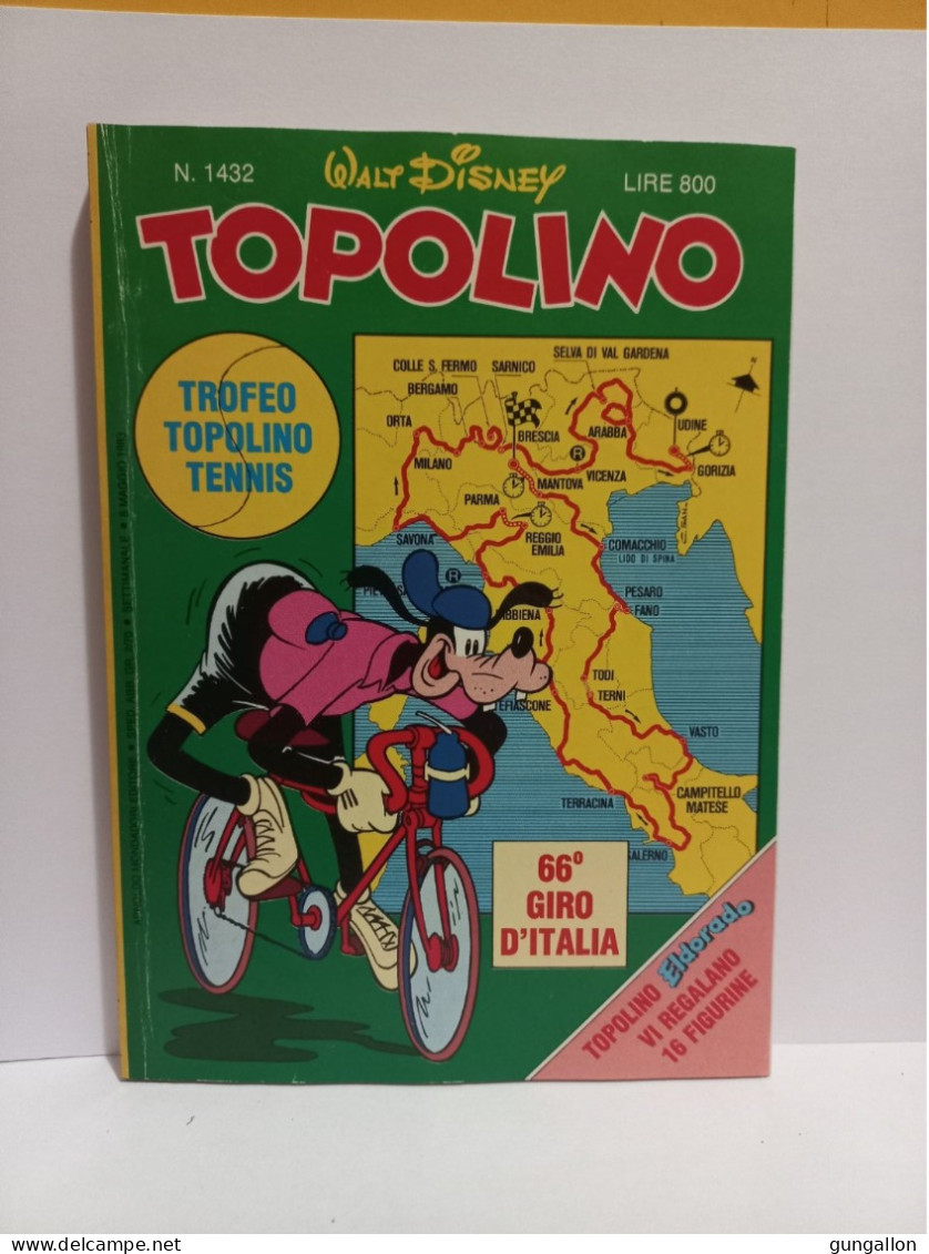 Topolino (Mondadori 1983)  N. 1432 - Disney
