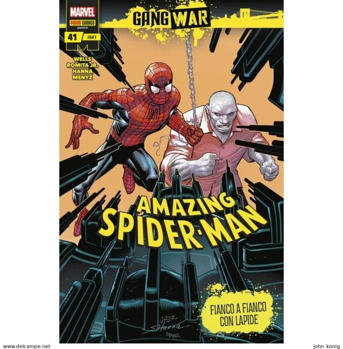 PANINI - MARVEL ITALIA - Amazing Spider-Man 41 - J. Romita Jr. - 2024 - Regular Cover - Spider-Man