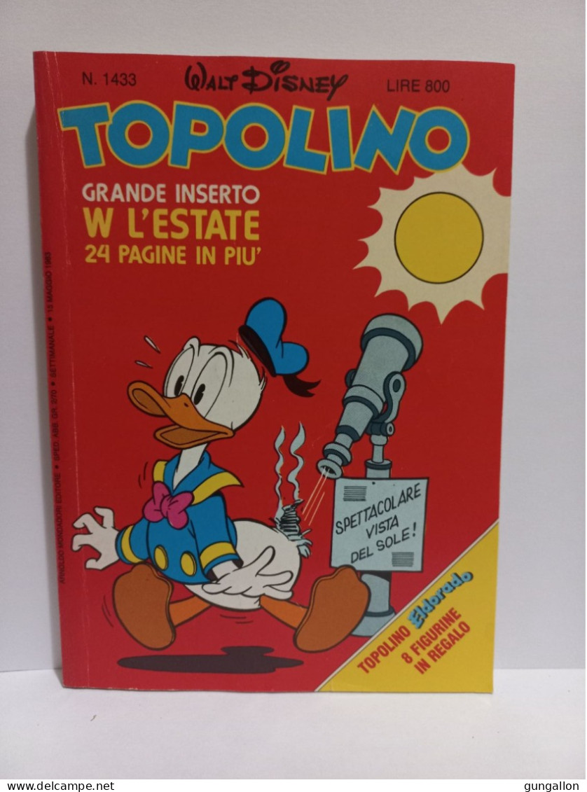 Topolino (Mondadori 1983)  N. 1433 - Disney