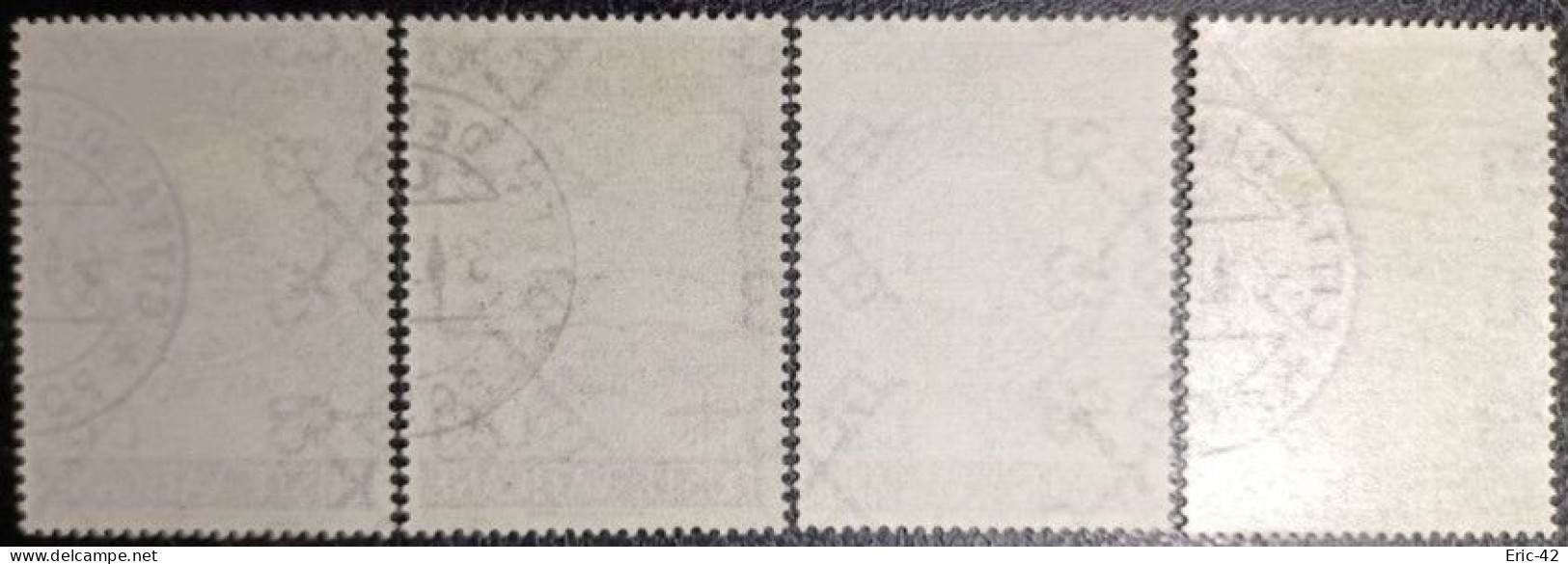 VATICAN. Y&T N°344/347. ERADICATION DU PALUDISME. USED. - Used Stamps