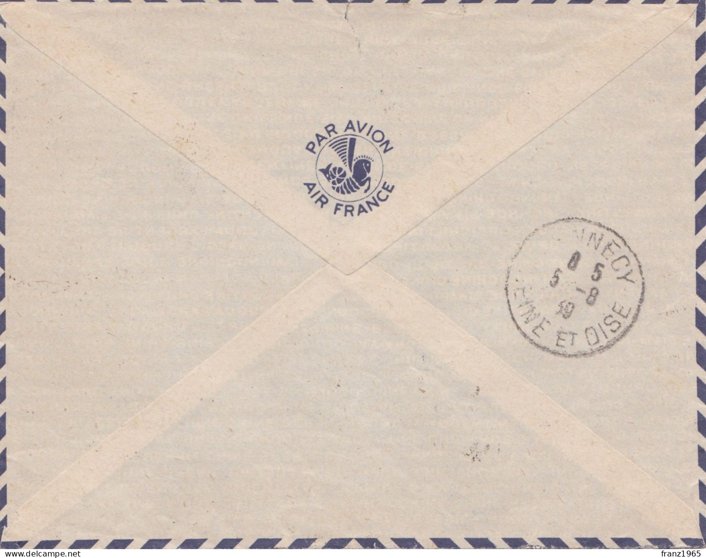 From Indochina To France - 1939 (Hanoi) - Lettres & Documents