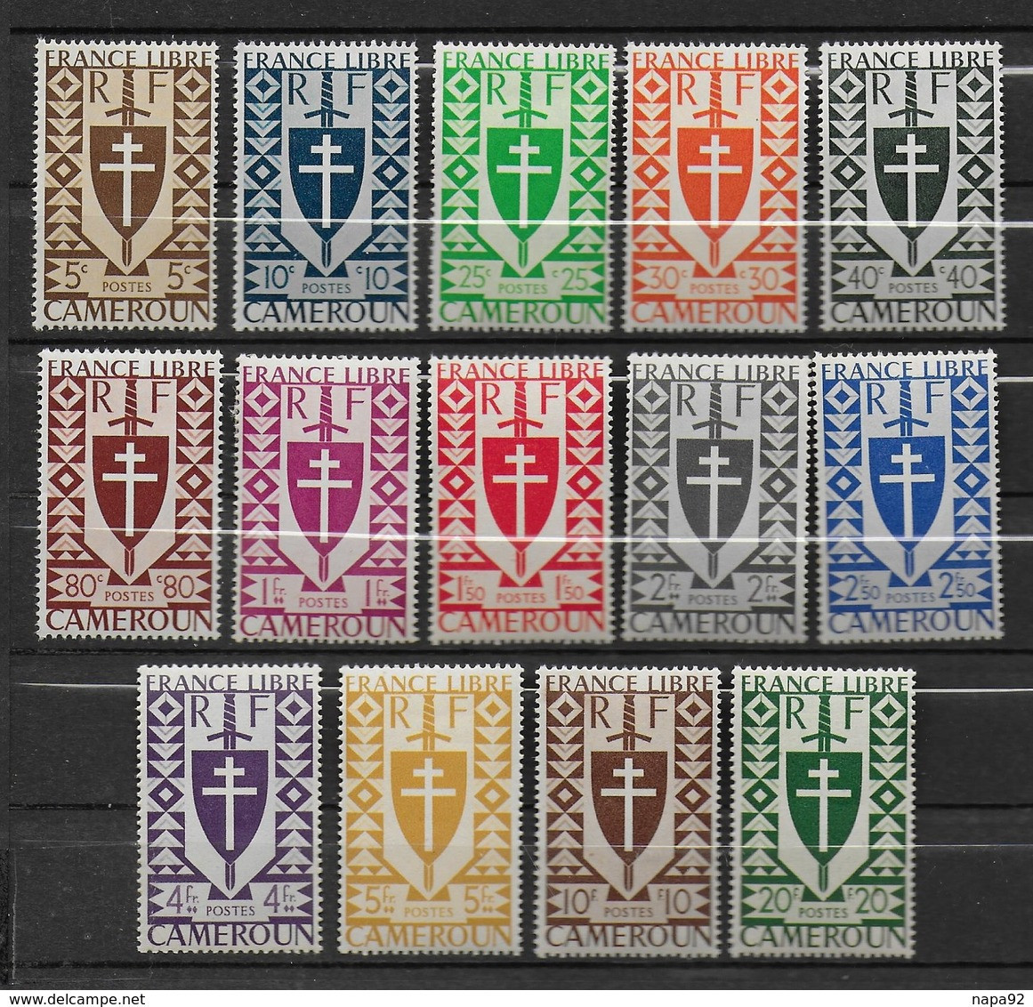 CAMEROUN 1941 YT 249/262** SANS TRACE DE CHARNIERE - Unused Stamps