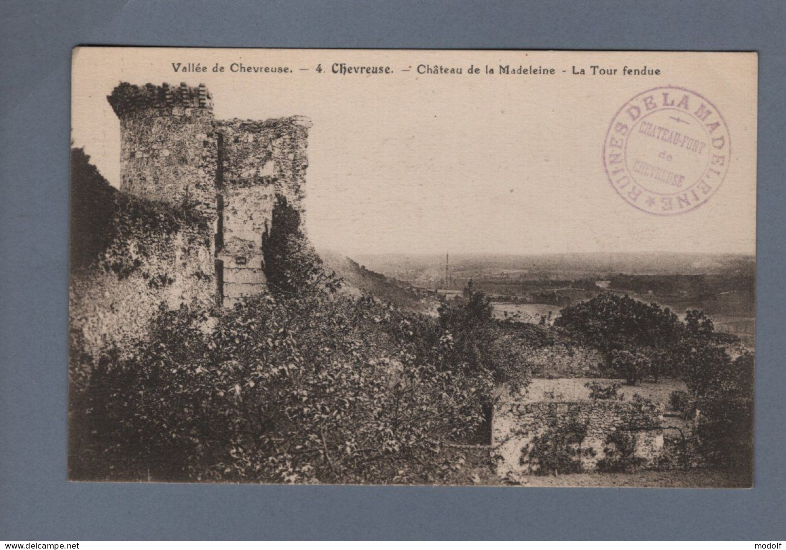 CPA - 78 - Vallée De Chevreuse - Chevreuse - Château De La Madeleine - La Tour Fendue - Non Circulée - Chevreuse