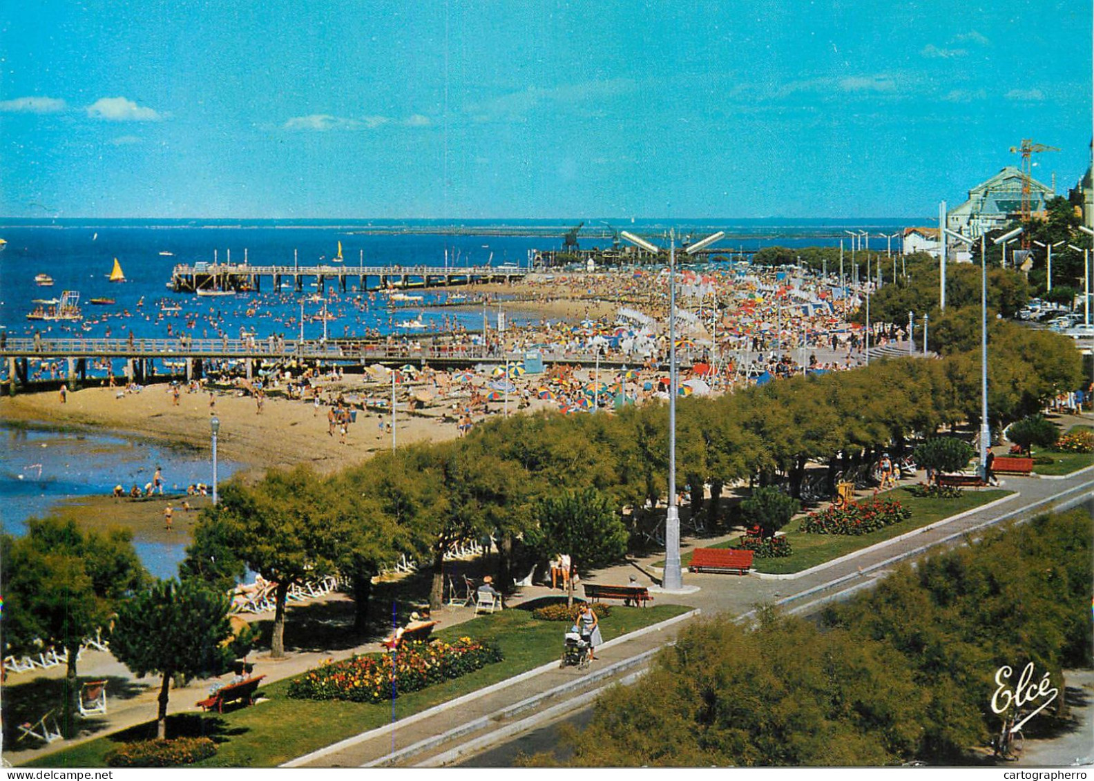 Navigation Sailing Vessels & Boats Themed Postcard Bassin D'Arcachon Cote D'Argent - Voiliers