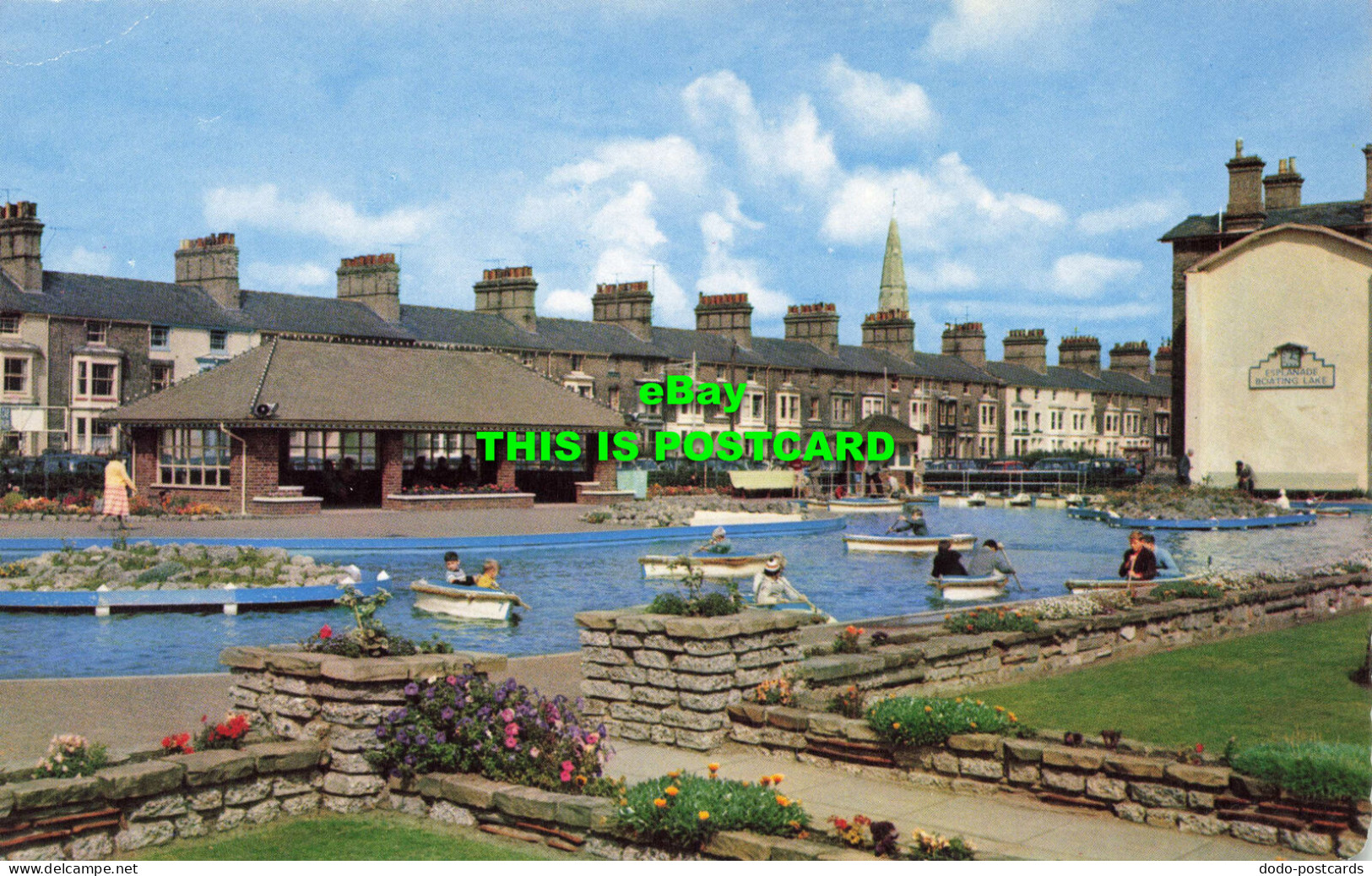 R572281 Esplanade Boating Lake. Lowestoft. Natural Colour Series - Monde