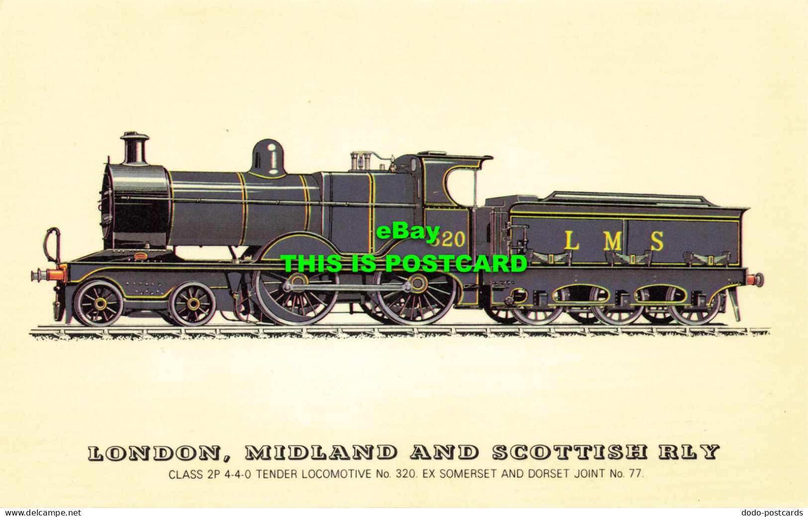 R572011 London Midland And Scottish Rly. Class 2P 4 4 0 Tender Locomotive No. 32 - Otros & Sin Clasificación