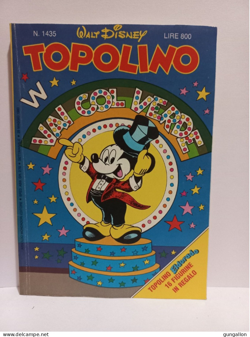 Topolino (Mondadori 1983)  N. 1435 - Disney
