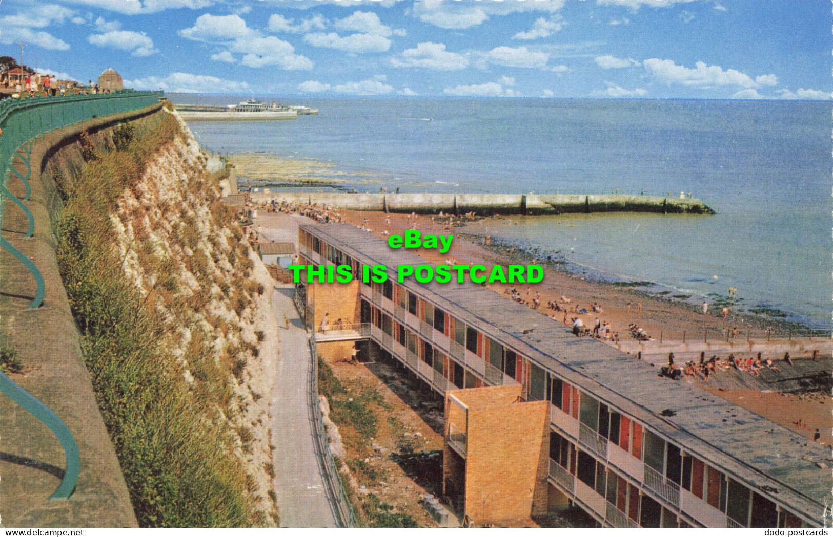 R572288 West Cliff. Ramsgate. Natural Colour Series. Photographic Greeting Card - Monde