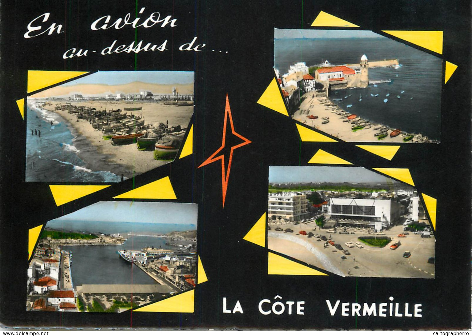 Navigation Sailing Vessels & Boats Themed Postcard La Cote Vermeille - Veleros
