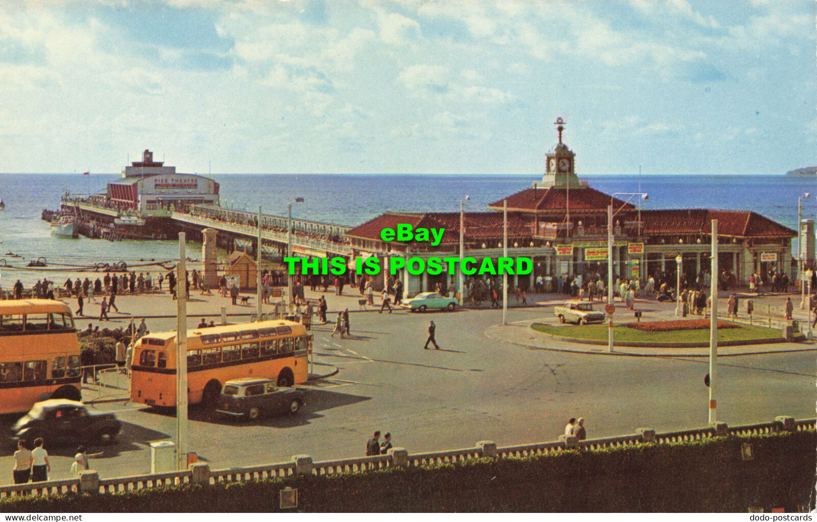 R572293 Pier. Bournemouth. Natural Colour Series. Photographic Greeting Card - Monde