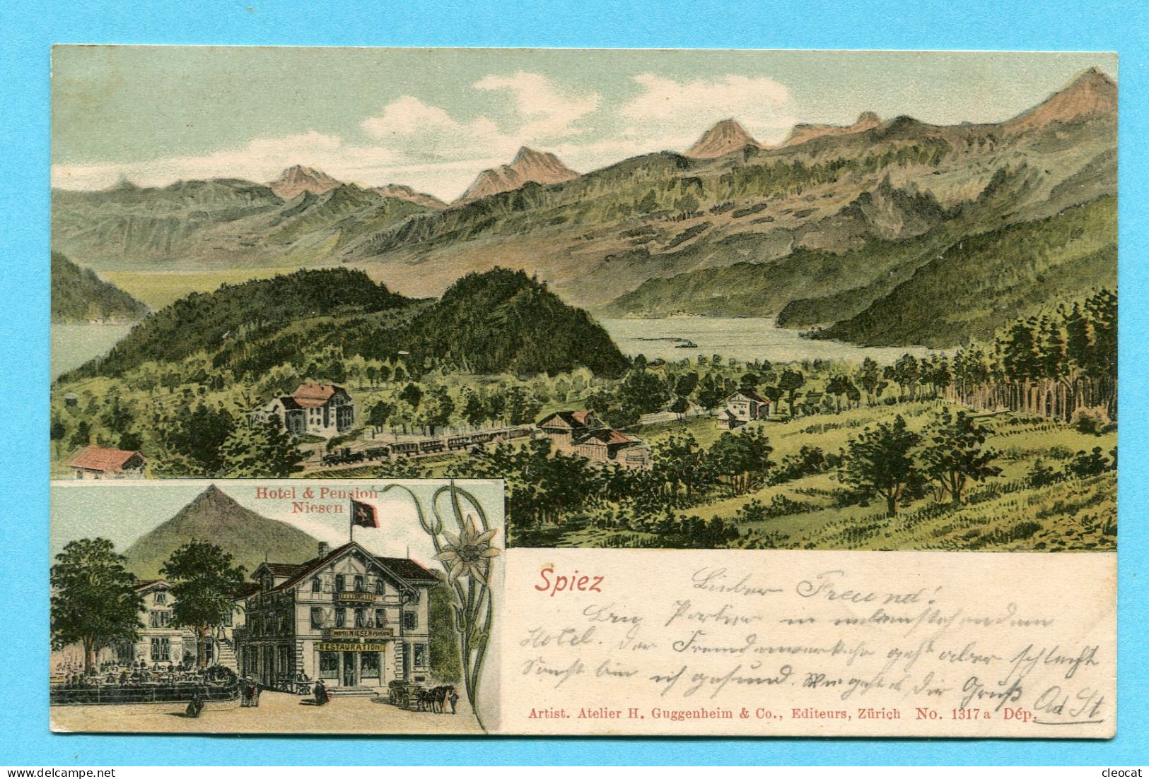 Spiez 1907 - Hotel & Pension Niesen - Spiez