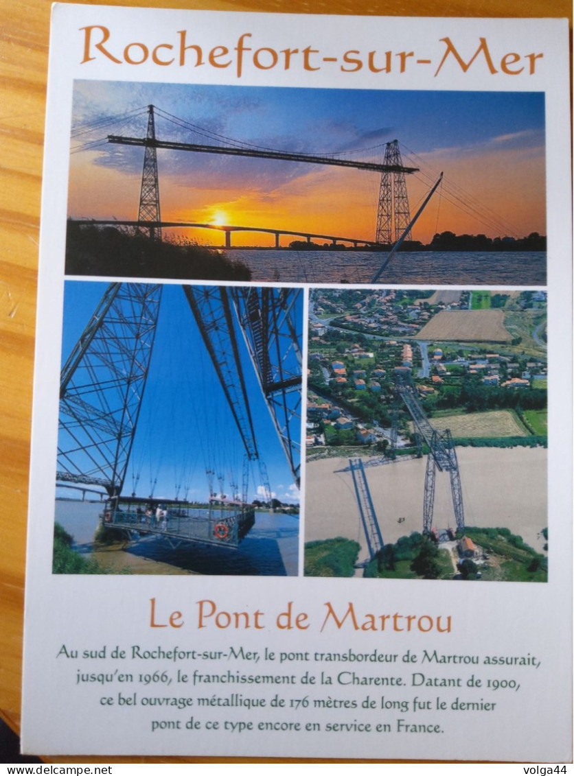 17 - CP - ROCHEFORT SUR MER - Le Pont De Martrou - Rochefort