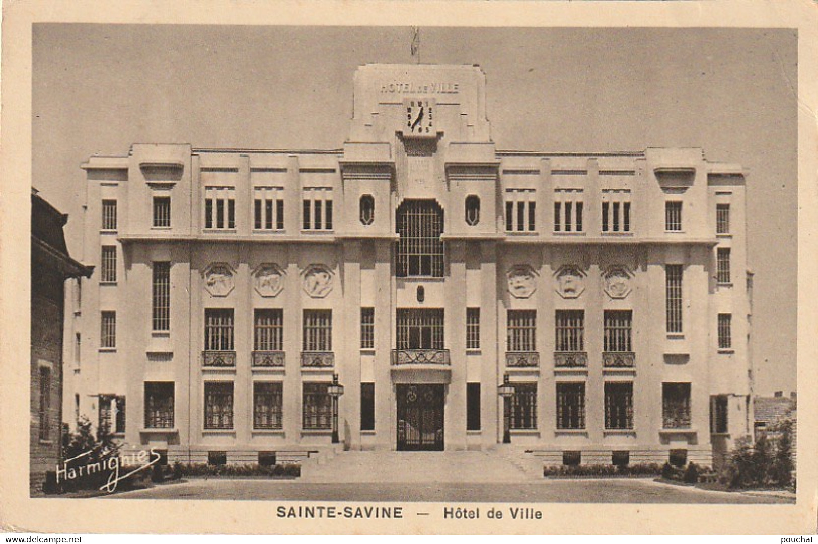 XXX -(10) SAINTE SAVINE - HOTEL DE VILLE - 2 SCANS - Altri & Non Classificati