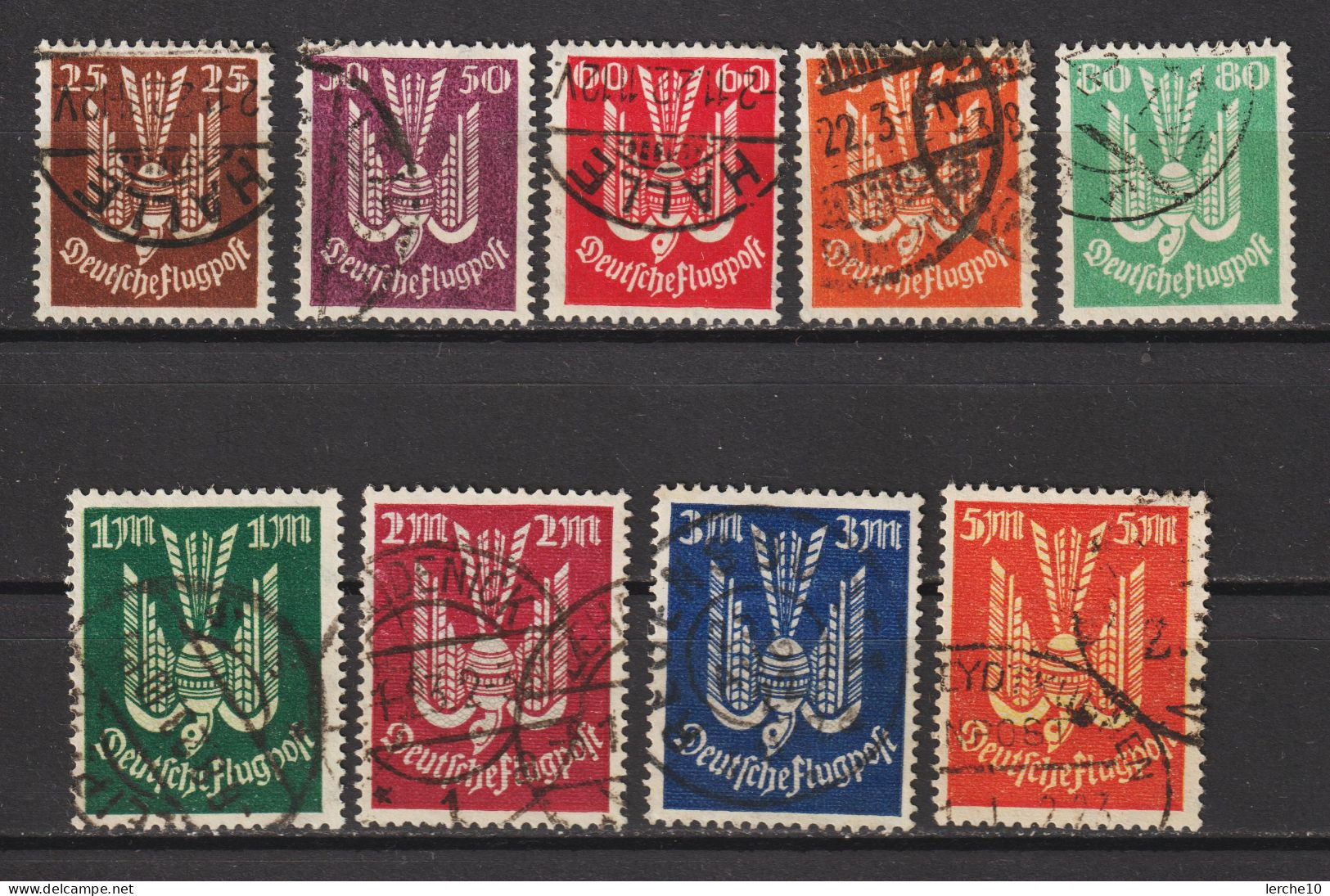 MiNr. 210-218 Gestempelt  (0411) - Used Stamps