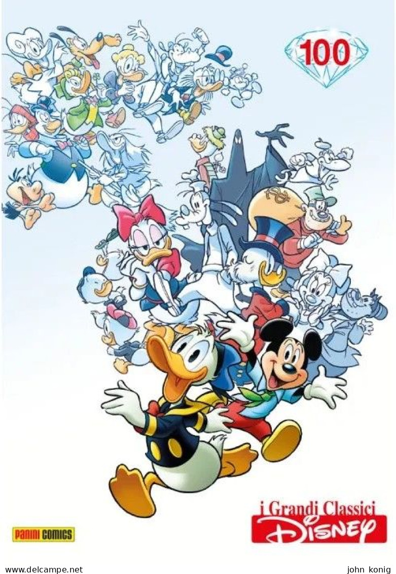 PANINI - DISNEY - I Grandi Classici N.100 - Variant Cover - 2024 - Disney