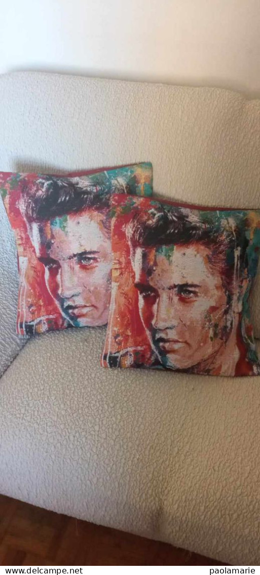 Housses De Coussins De 40x40 Cm Mettant En Avant Elvis Presley - Other & Unclassified