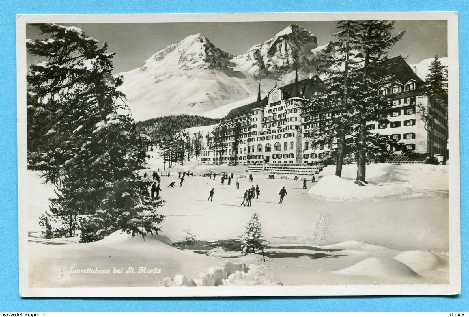 Suvrettahaus Bei St. Moritz 1939 - Gestempelt Suvrettaghaus - Otros & Sin Clasificación