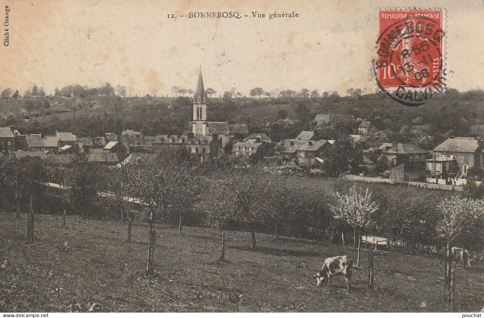 XXX -(14) BONNEBOSQ - VUE GENERALE  - 2 SCANS - Otros & Sin Clasificación