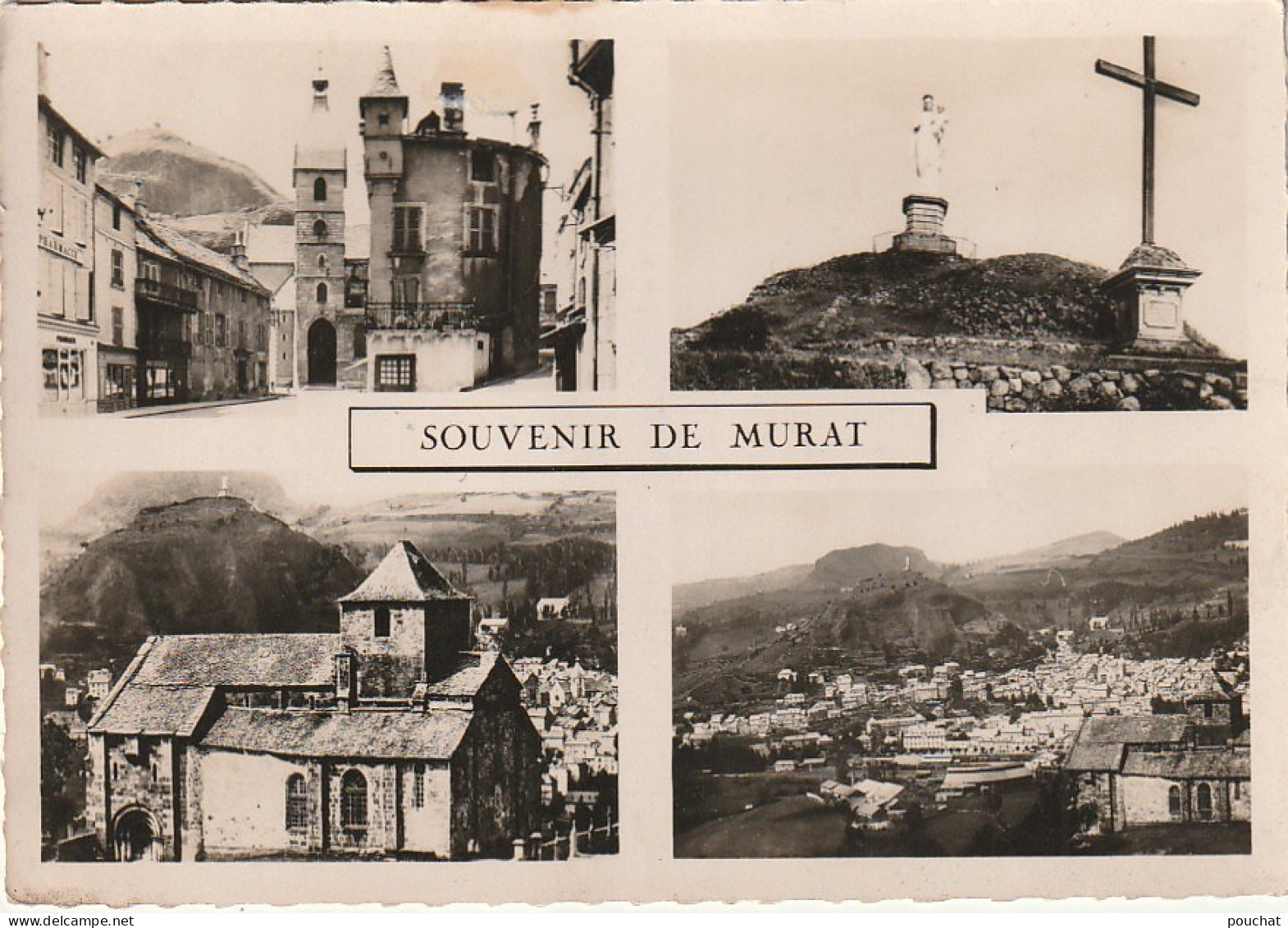 XXX -(15) SOUVENIR DE MURAT - CARTE MULTIVUES - 2 SCANS - Murat