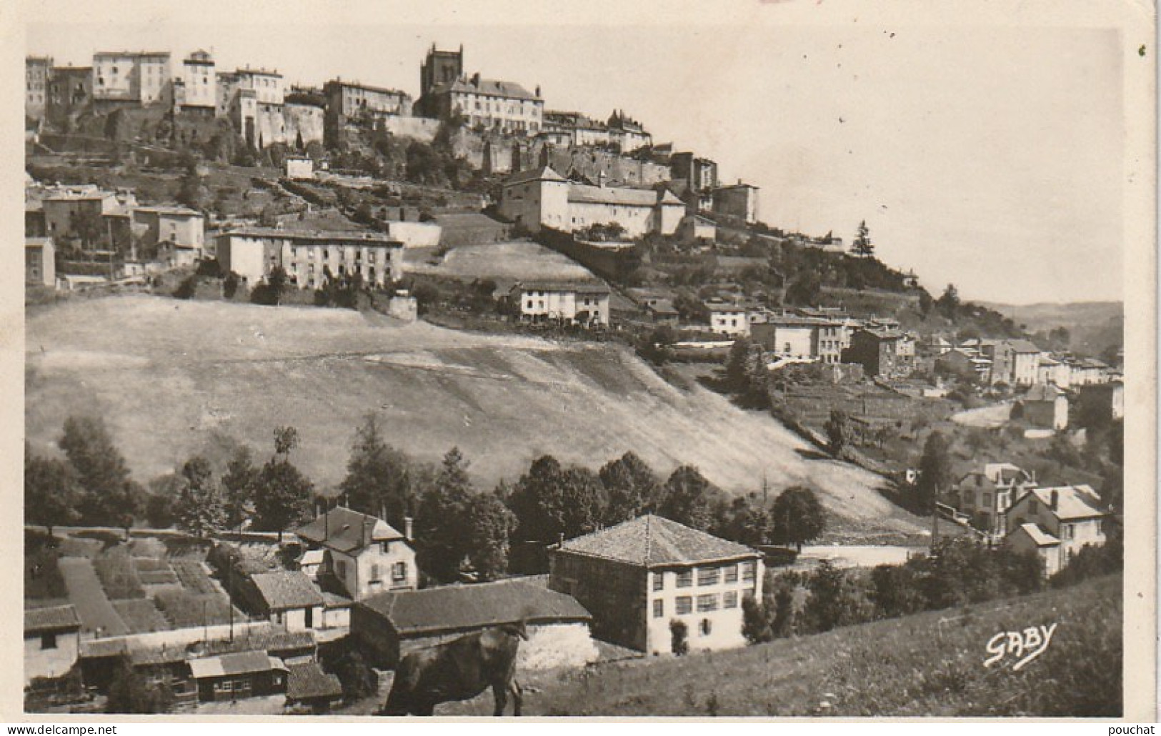 XXX -(15) ST FLOUR  - LA VILLE HAUTE - 2 SCANS - Saint Flour