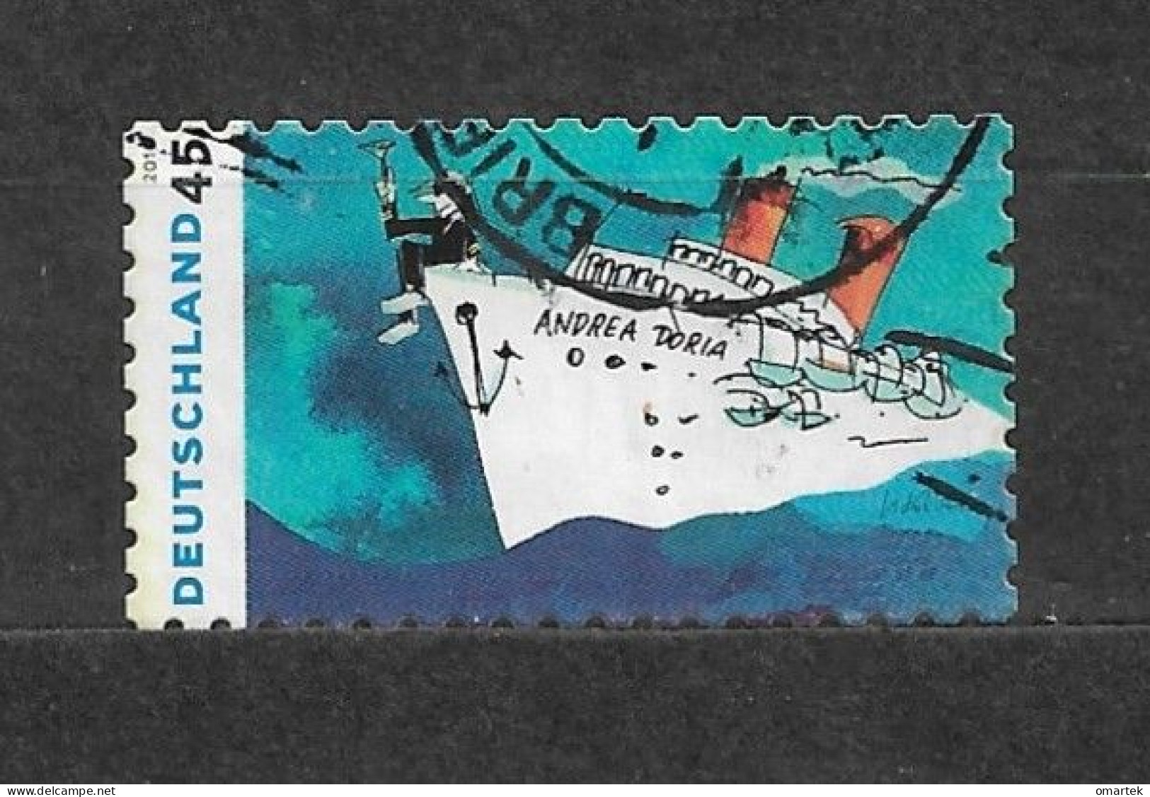 Deutschland Germany BRD 2010 ⊙ Mi 2807 Paintings From Udo Lindenberg: Andrea Doria. - Used Stamps