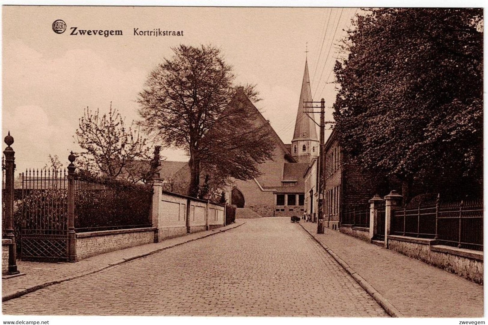 ZWEVEGEM - Kortrijkstraat . - Zwevegem