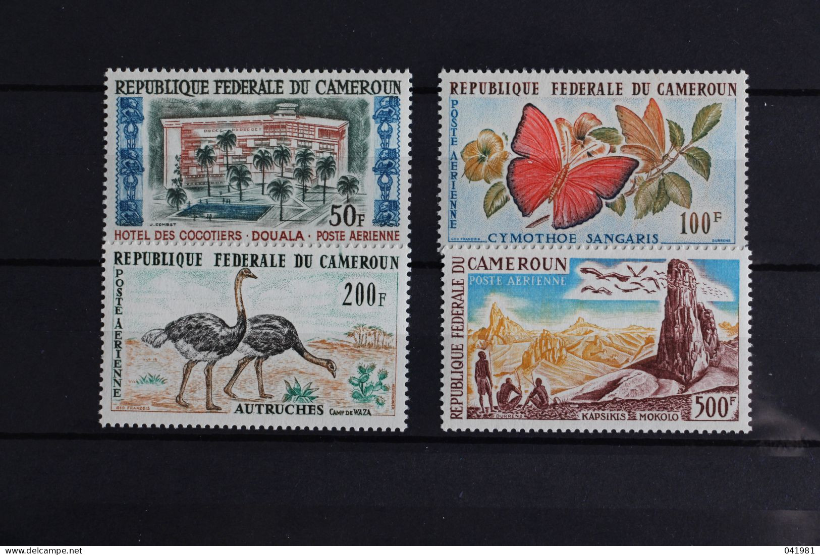 CAMEROUN 1962 /  Poste Aérienne  N°53-54-55-56 / Neuf ** - Cameroun (1960-...)