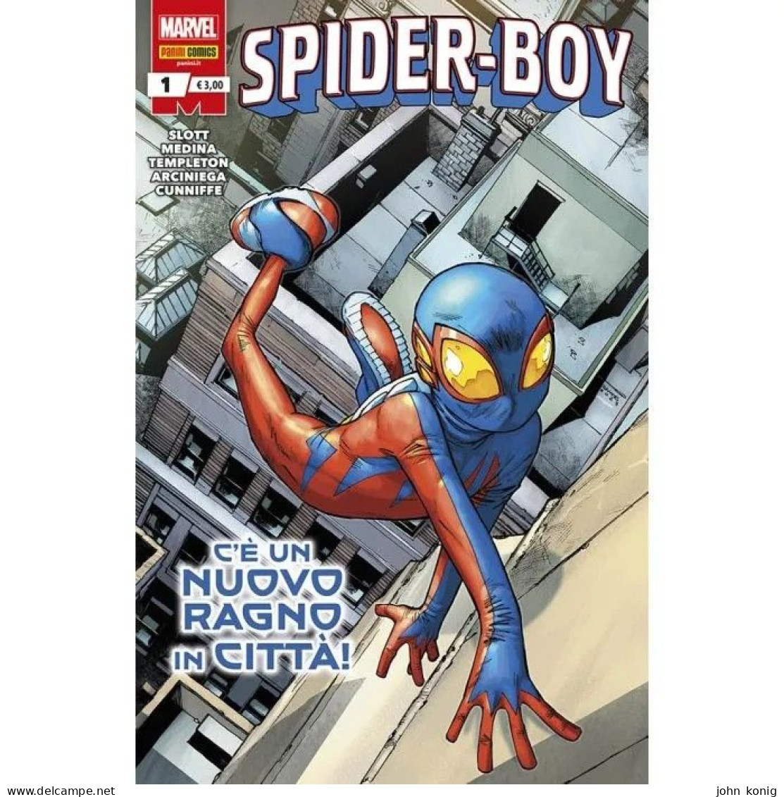 PANINI - MARVEL ITALIA - Spider-Boy N.1 - 2024 - Regular Cover - L'uomo Ragno