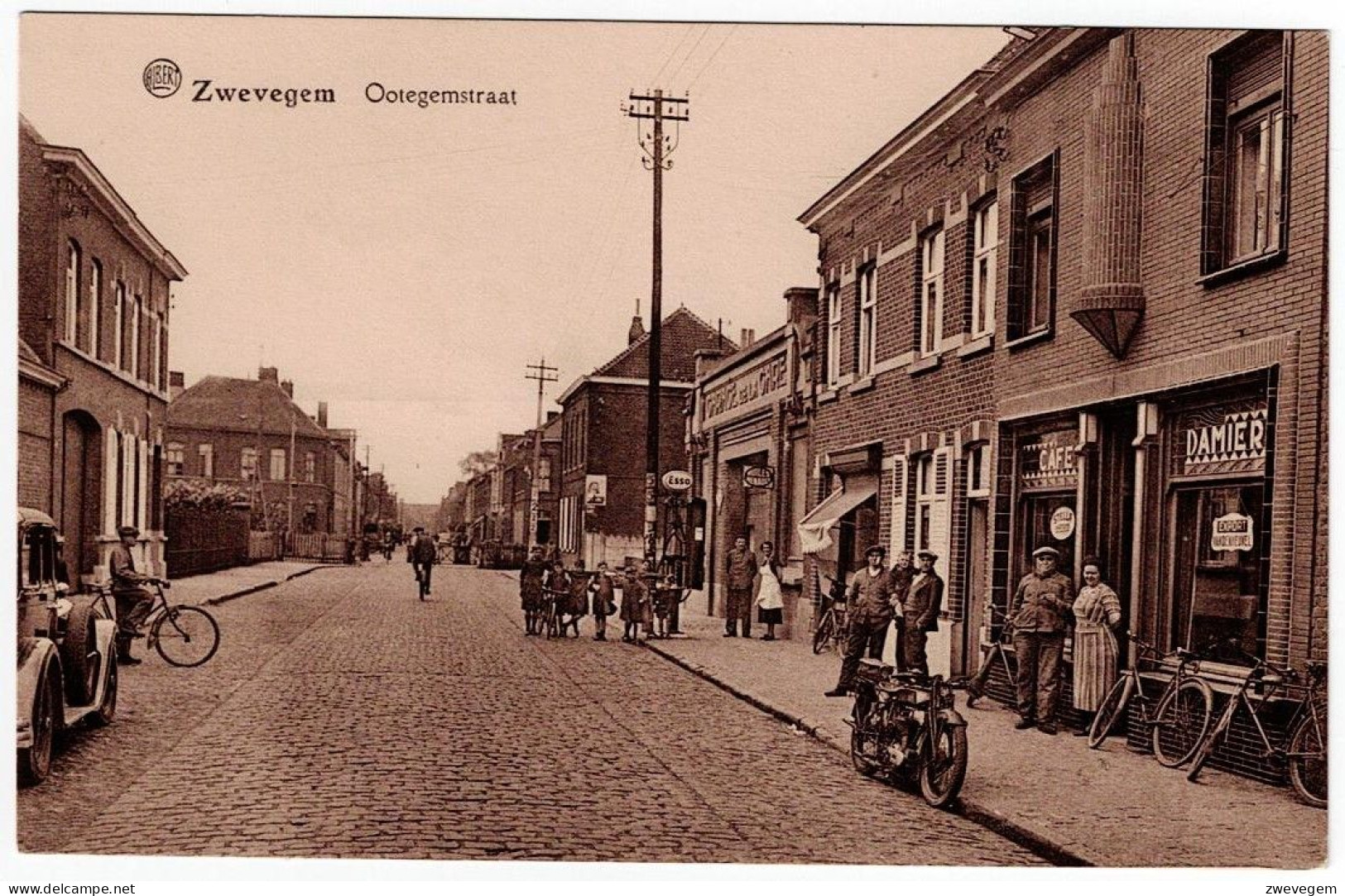 ZWEVEGEM - Ootegemstraat . - Zwevegem