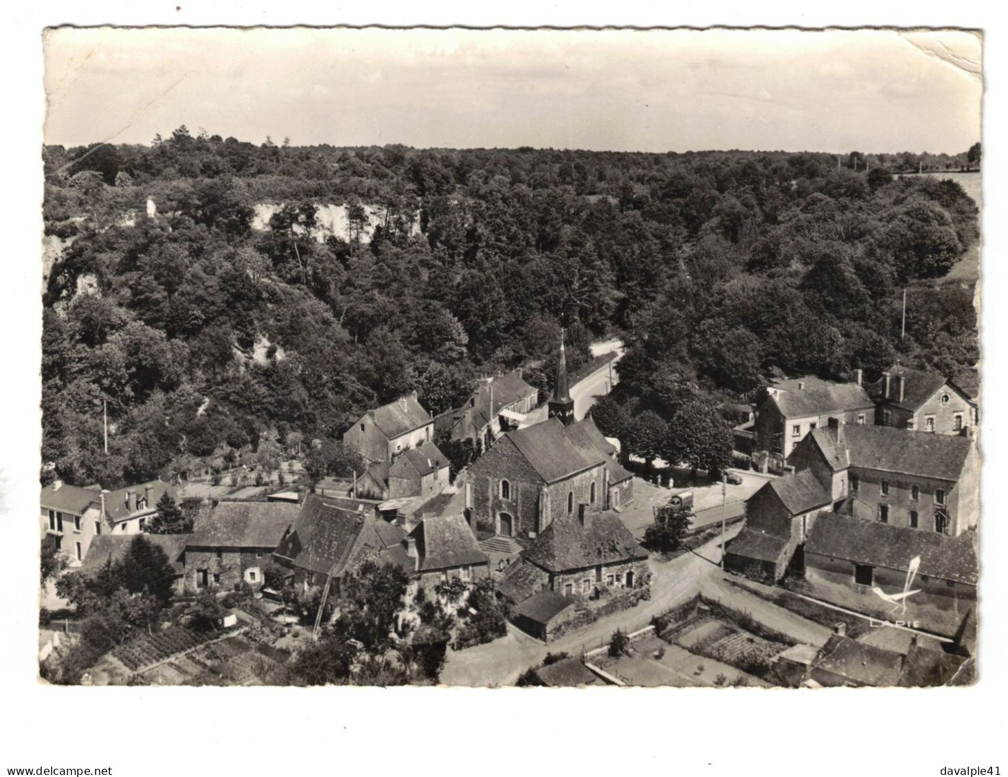 49   CHENILLE VUE AERIENNE   2 SCANS - Cholet