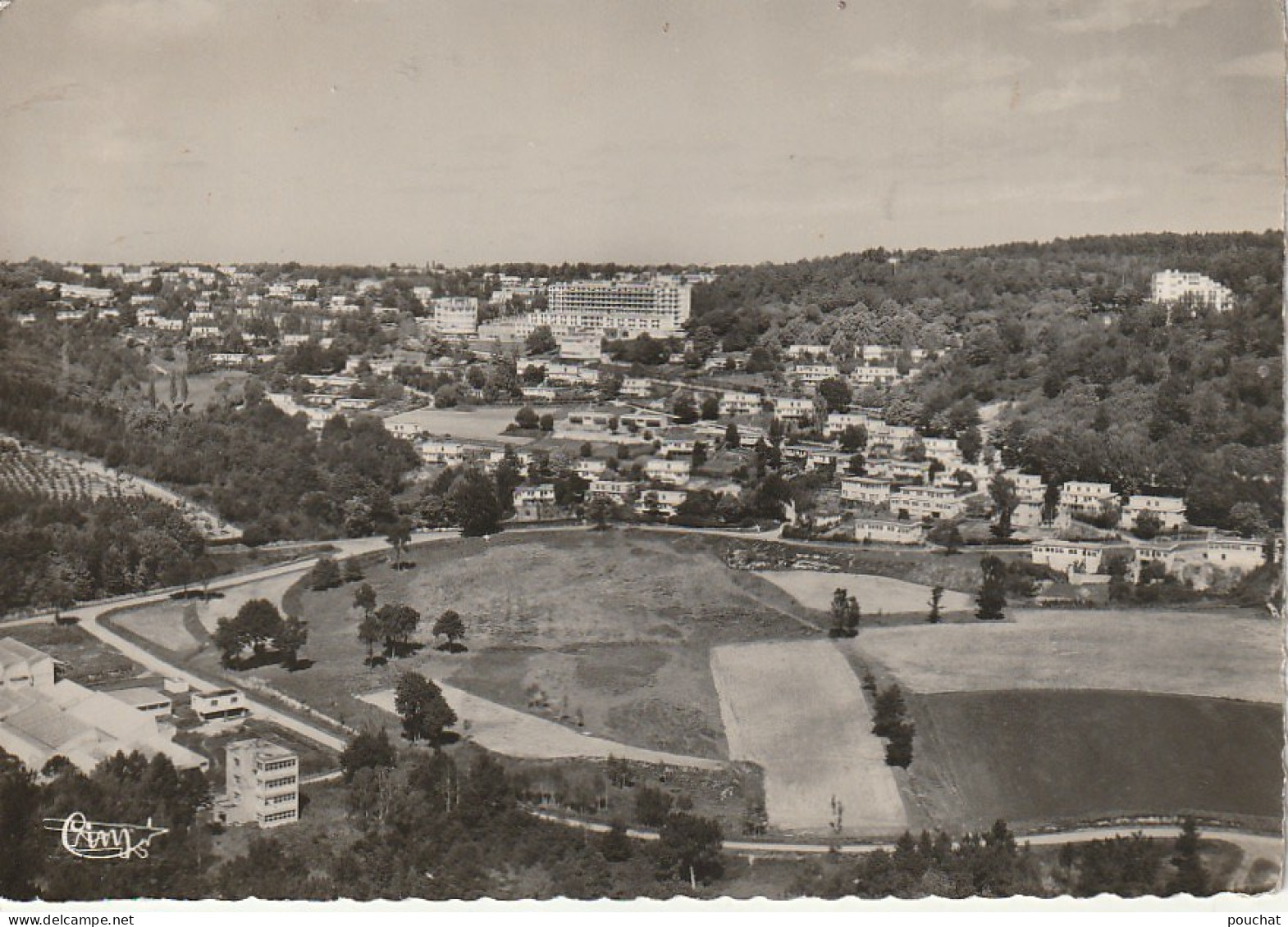 XXX -(24) ENVIRONS DE JUILLAC - VILLAGE SANITAIRE DE CLAIRVIVRE - VUE PANORAMIQUE AERIENNE - 2 SCANS - Other & Unclassified