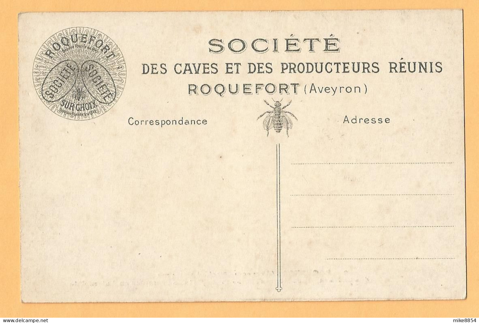 0006 CPA  ROQUEFORT (Aveyron) Société Anonyme Des Caves Et Producteurs Réunis - Transport Des Fromages En Automobile ++ - Roquefort