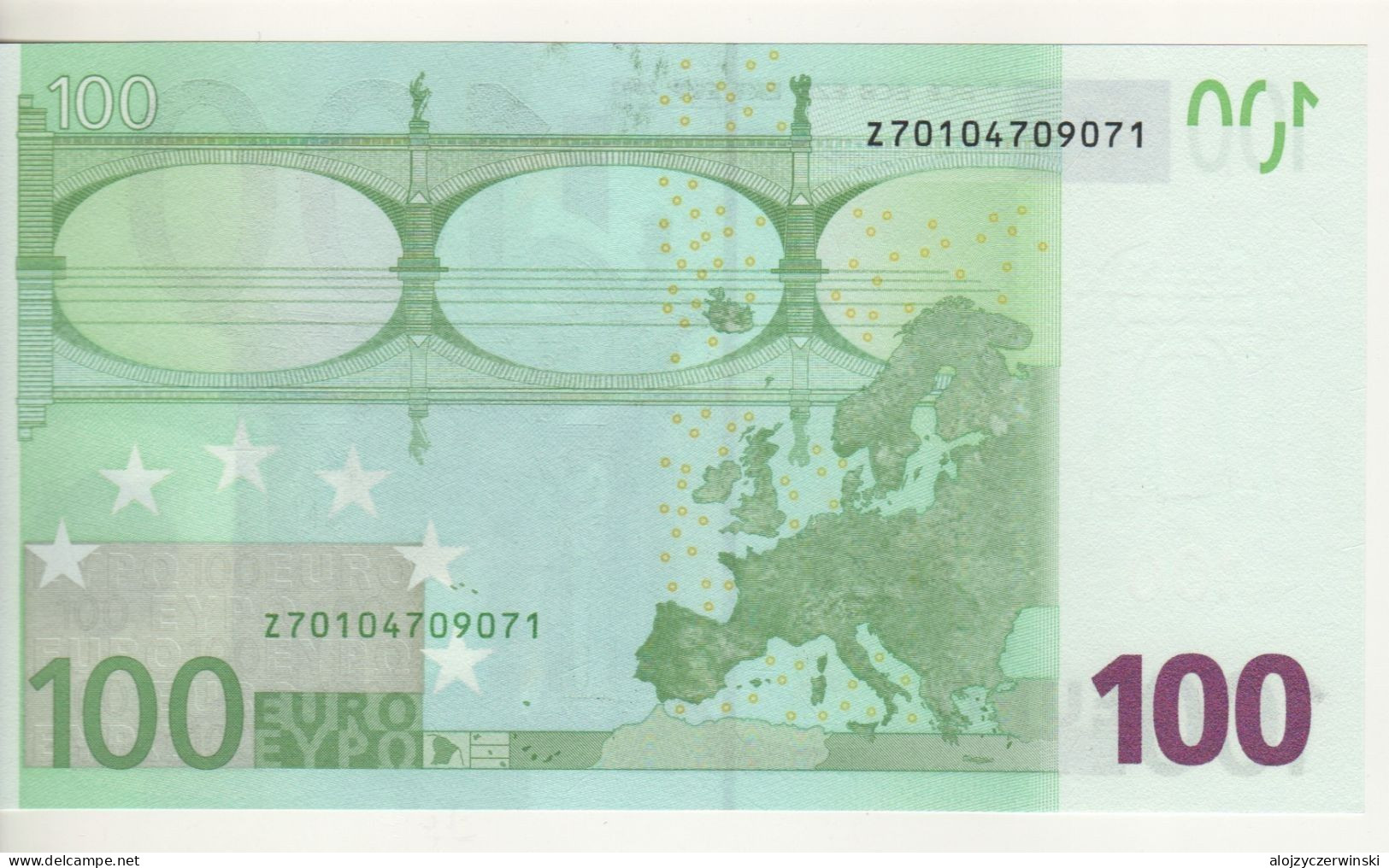 100 EURO Belge Ferme DUISENBERG T 001 G1 / FDS - NEUF - 100 Euro