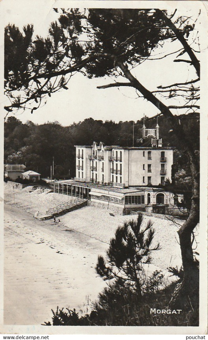 XXX -(29) MORGAT - GRAND HOTEL DE LA MER - 2 SCANS - Morgat