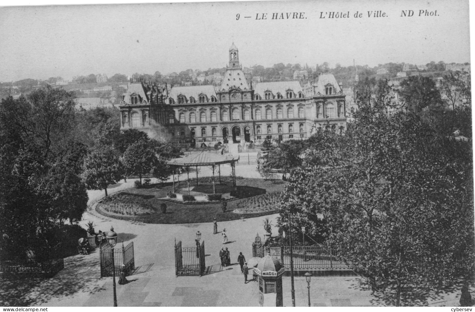 LE HAVRE - L'Hôtel De Ville - Le Kiosque - Animé - Sin Clasificación