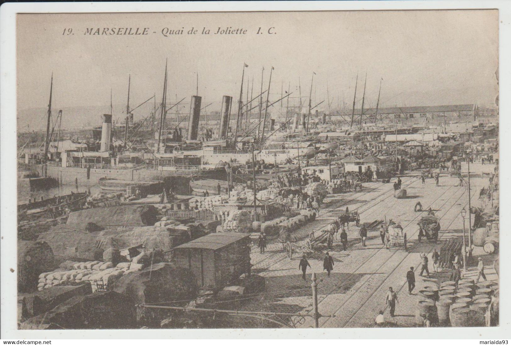 MARSEILLE - BOUCHES DU RHONE - QUAI DE LA JOLIETTE - Joliette, Zone Portuaire