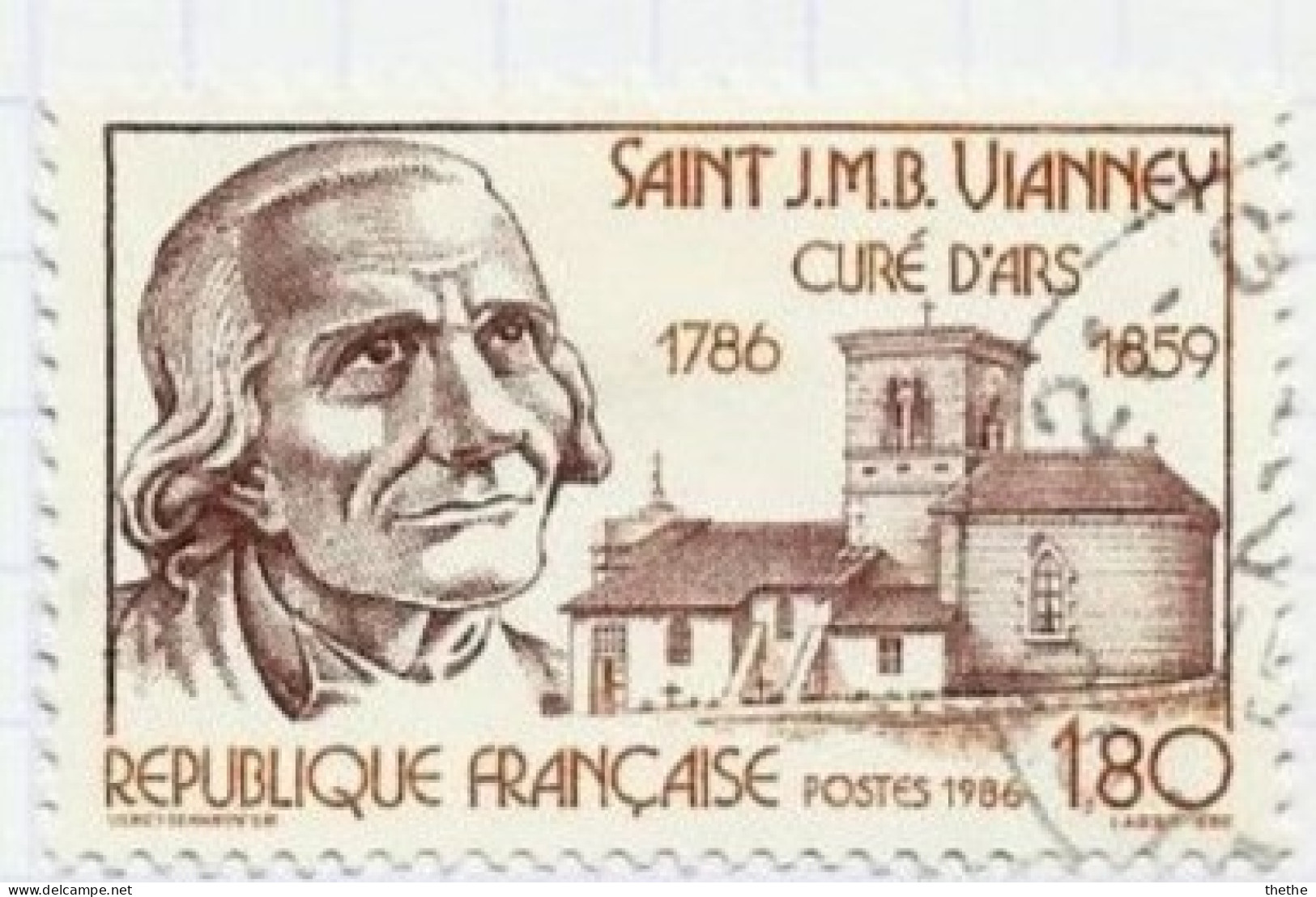 FRANCE - Saint J.M.B. Vianney (1786-1859) - Curé D'Ars - Used Stamps