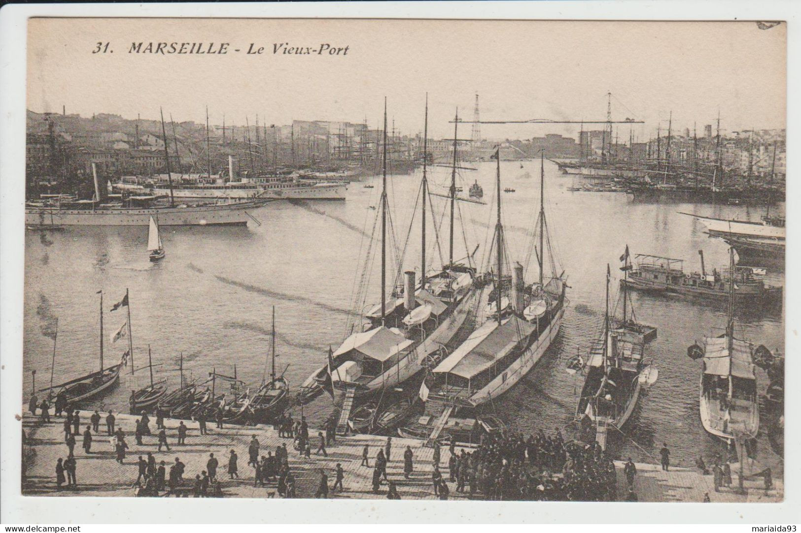 MARSEILLE - BOUCHES DU RHONE - LE VIEUX PORT - Puerto Viejo (Vieux-Port), Saint Victor, Le Panier