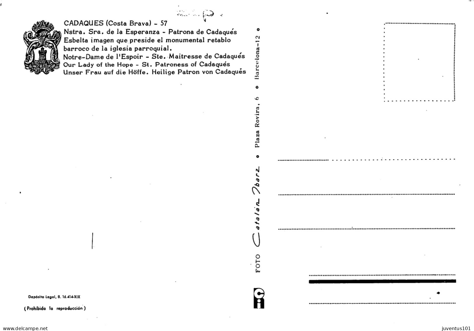 CPSM Cadaquès-Nstra   L2879 - Andere & Zonder Classificatie