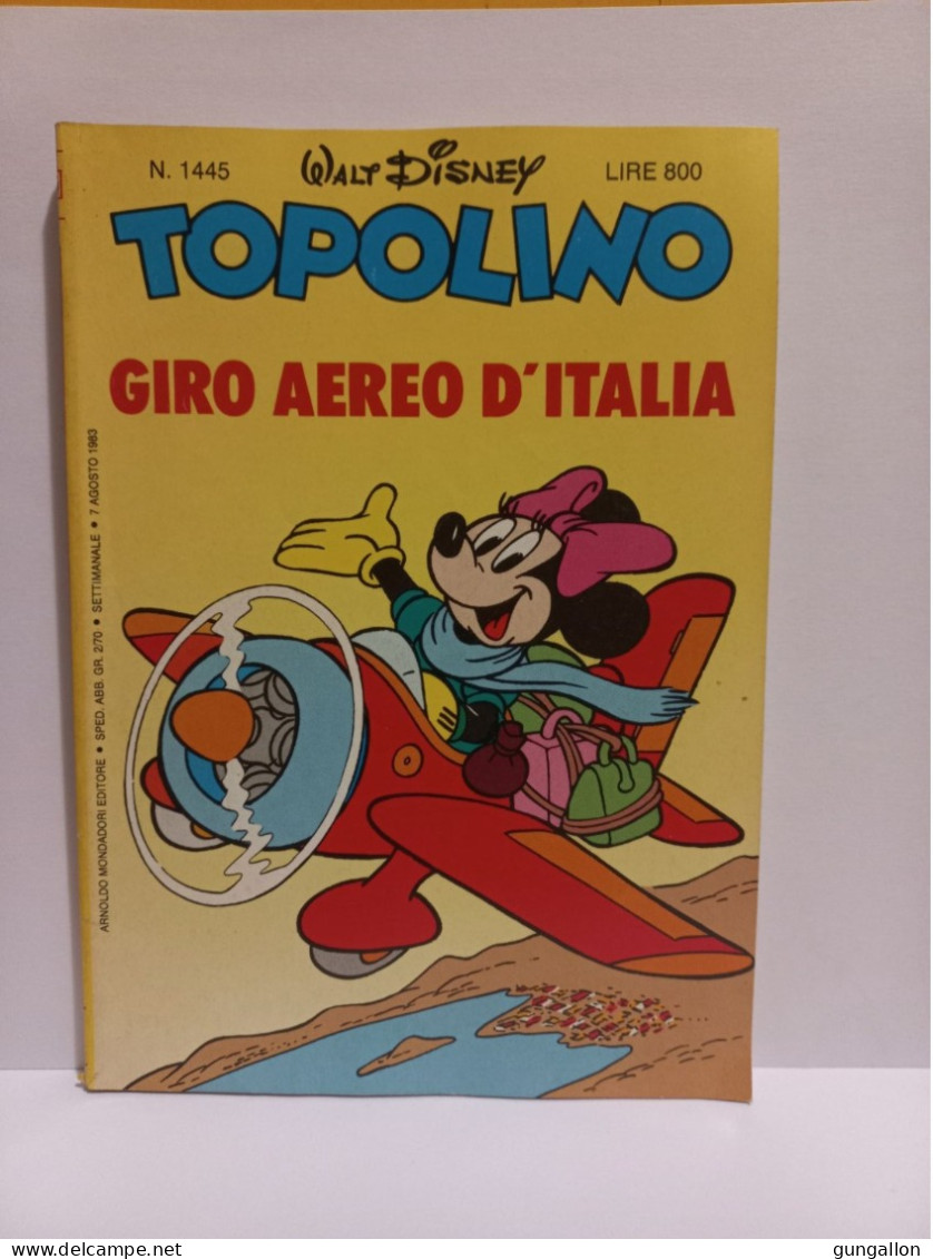 Topolino (Mondadori 1983)  N. 1445 - Disney