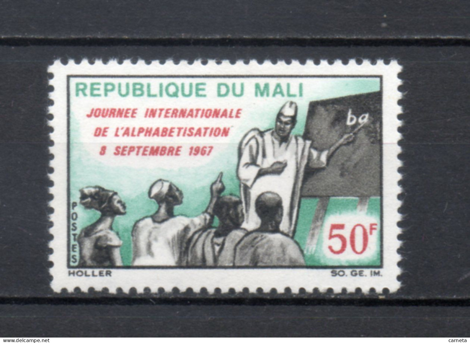 MALI  N° 105  NEUF SANS CHARNIERE  COTE 1.50€    ALPHABETISATION  VOIR DESCRIPTION - Mali (1959-...)