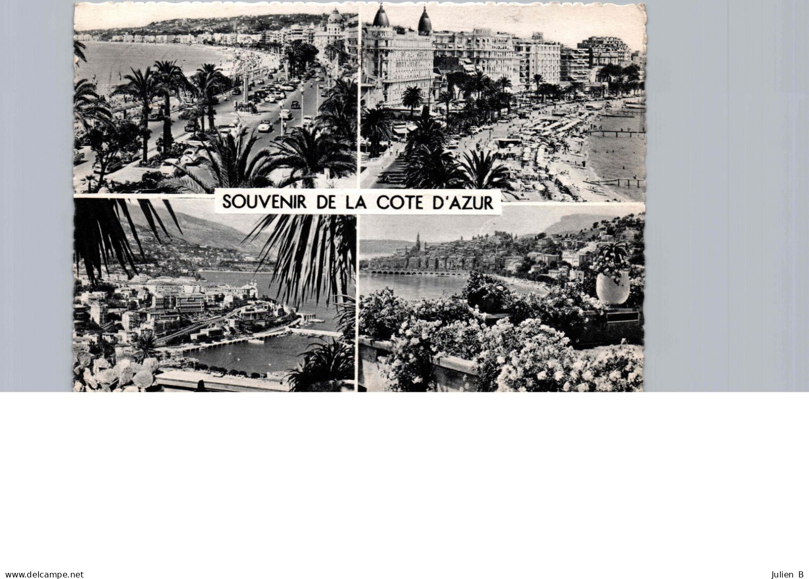 Souvenir De La Cote D'azur - Greetings From...