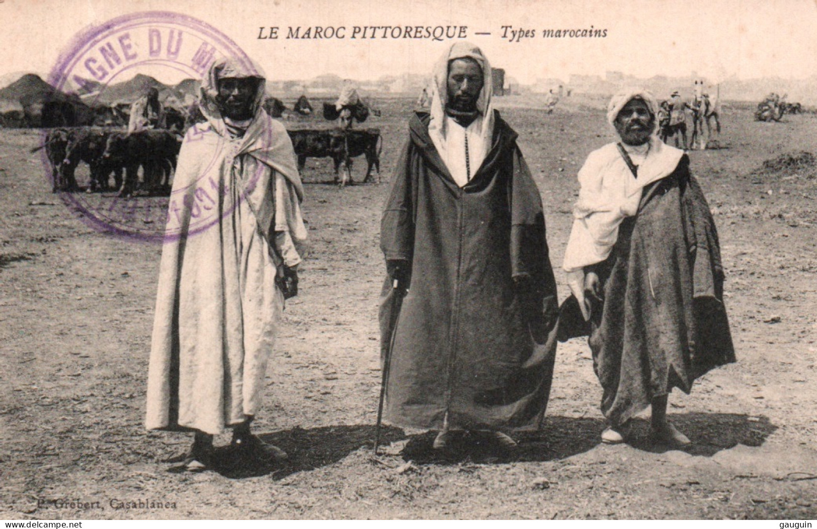 CPA - MAROC Pittoresque - Types Marocains - Edition P.Grébert - Otros & Sin Clasificación