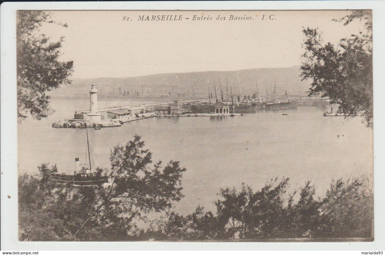 MARSEILLE - BOUCHES DU RHONE - ENTREE DES BASSINS - Old Port, Saint Victor, Le Panier